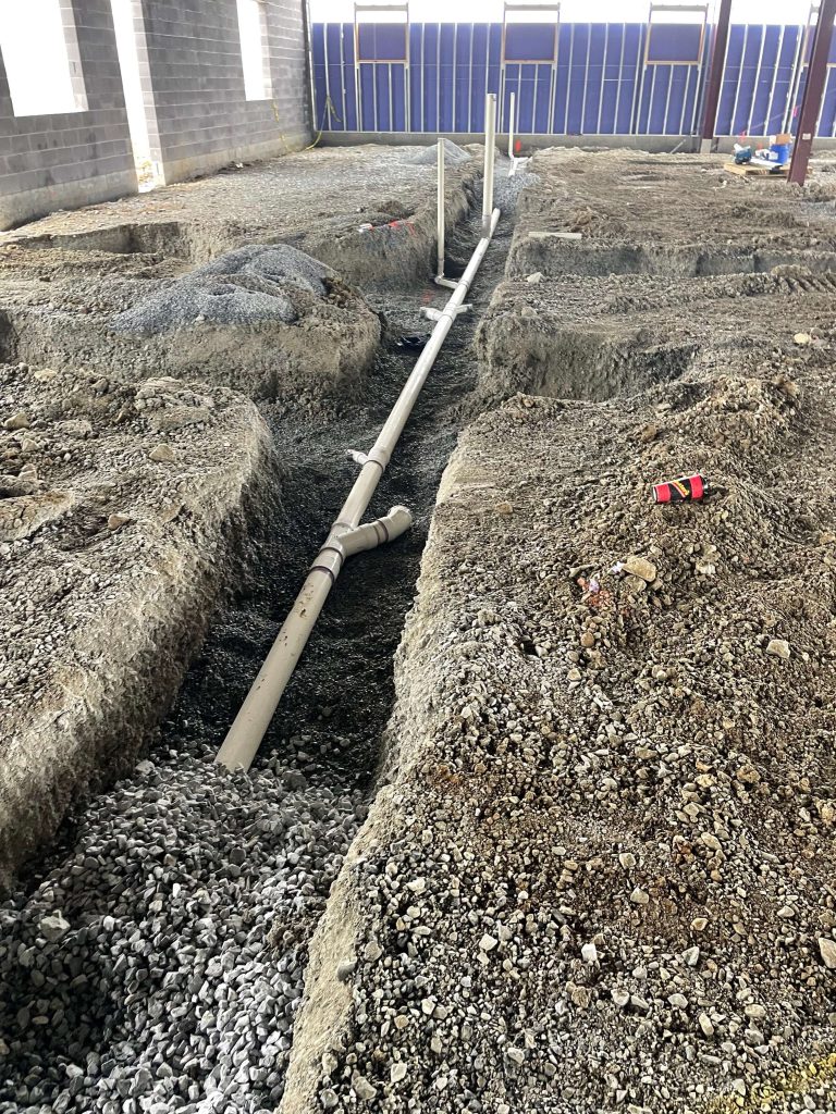 Underslab Sewer Line Bedding-Backfill - Excavation and Sewer Services Lancaster, PA